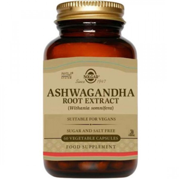 Solgar Ashwagandha Root Extract, 60veg.caps Solgar Ashwagandha Root Extract, 60veg.caps